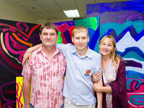 From a coma to a solo exhibition