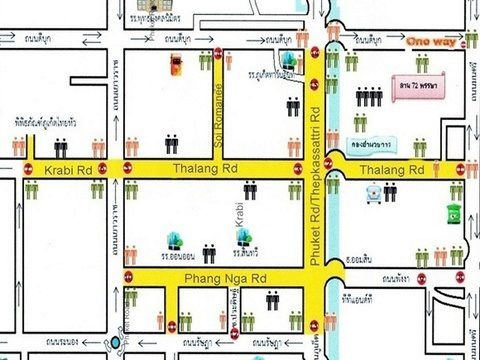 Движение транспорта в центре Пхукет-Тауна ограничат на три дня