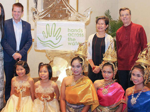 Hands Across Water charity bash a B680k success
