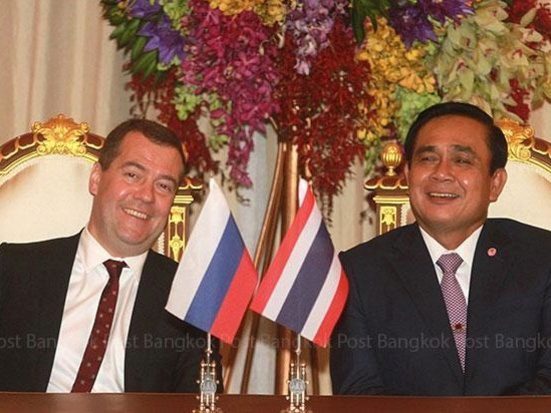 Thailand, Russia sign agreements on drug trafficking, energy