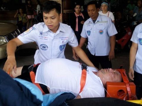 Russian tourist, 60, rushed to hospital following accident at Phuket water park