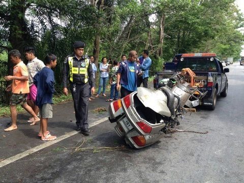 Phuket big bike rider dies in crash on way to Goldwing Cup