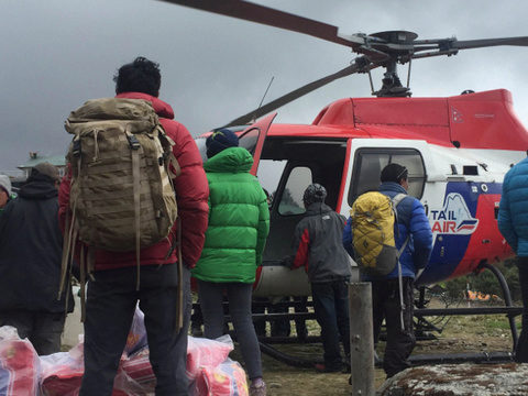 EXCLUSIVE: Phuket couple spend terrifying 72 hours in mountains of Nepal