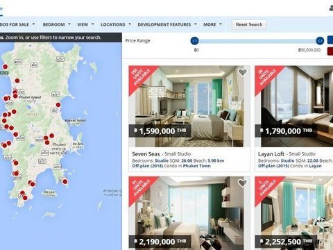 Портал FazWaz.com собрал базу кондоминиумов Пхукета