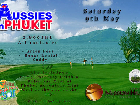 Aussie in Phuket - Golf Day