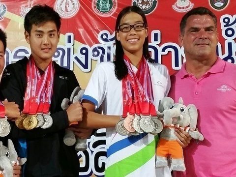 Medals galore for Thanyapura swim stars at Nationals