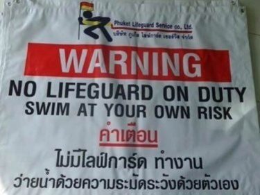 Phuket's Lifeguards Back Soon on Tourist Beaches After Almost Eight Weeks