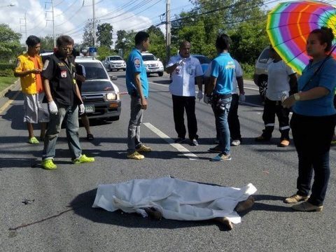 Woman, 78, run over on busy Phuket road