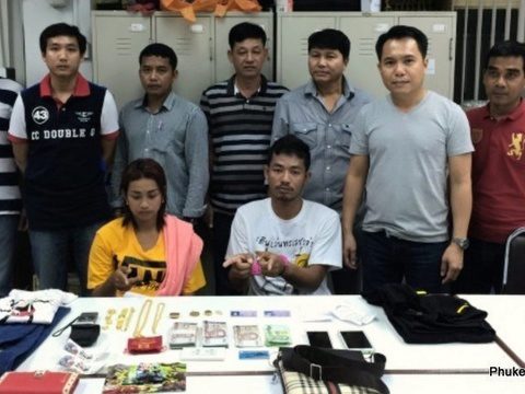 Robbery, attempted murder couple arrested in Phuket raid