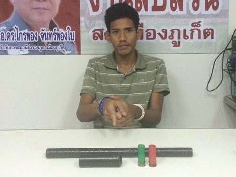 Phuket teen facing murder charges arrested again with zip gun
