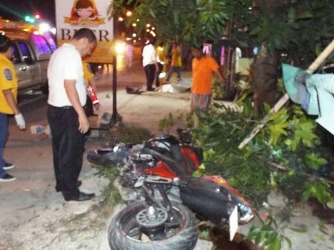 Phuket big bike rider dies after smashing into red light runners
