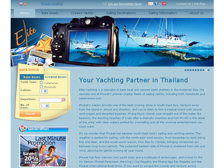 Bareboat Yacht Charter Phuket