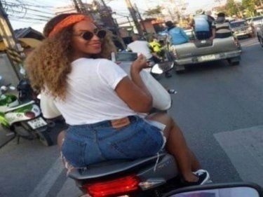 Beyonce Goes Wild on Phuket Motorcycle With No Helmet and No Commonsense