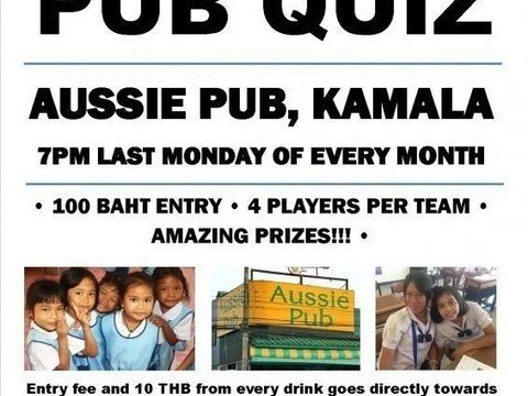 Monthly Pub Quiz 2015