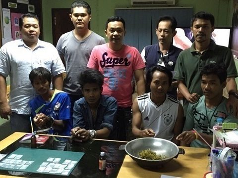 Burmese arrested in Patong for drug offences